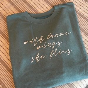 Beautiful one of a kind Sweatshirt! New